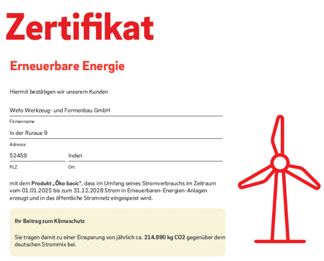 Zertifikat